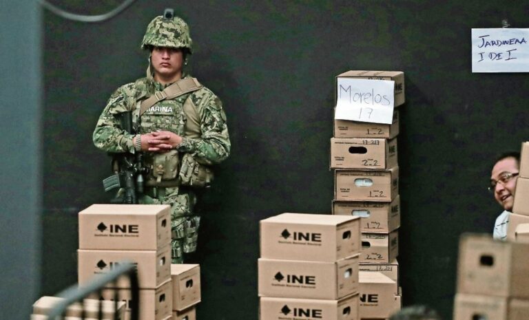 Seguridad Electoral: El Ejército Mexicano Resguardará los Paquetes Tras las Votaciones